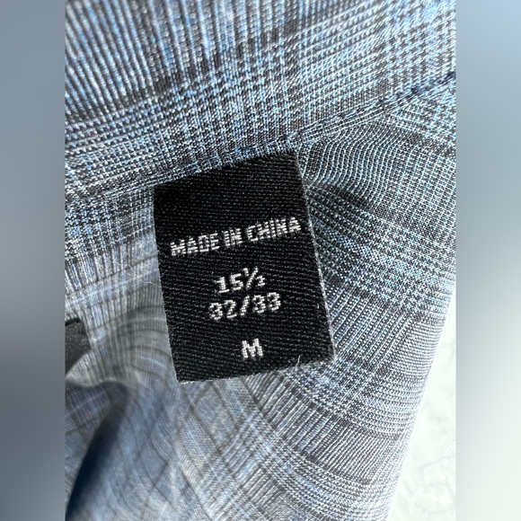 NWT John Varvatos Star USA Trim Fit Plaid Dress Shirt - Picture 13 of 16